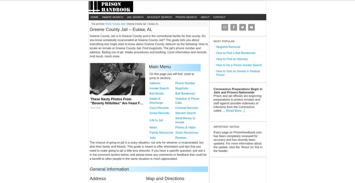 Preview of prisonhandbook.com