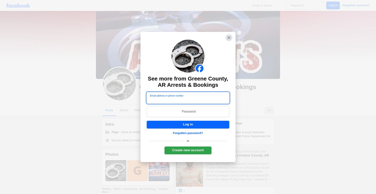 Preview of facebook.com