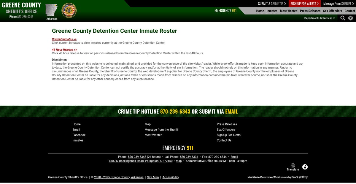 Preview of greenecountyso.org