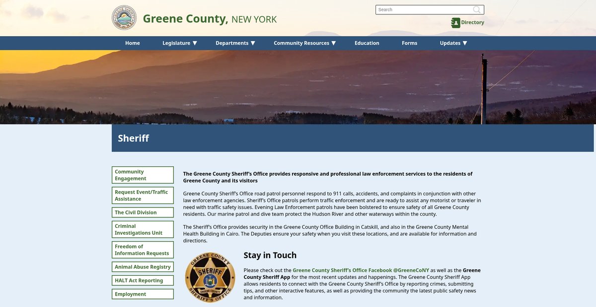 Preview of greenegovernment.com
