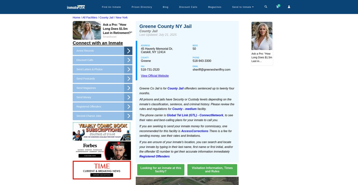 Preview of inmateaid.com