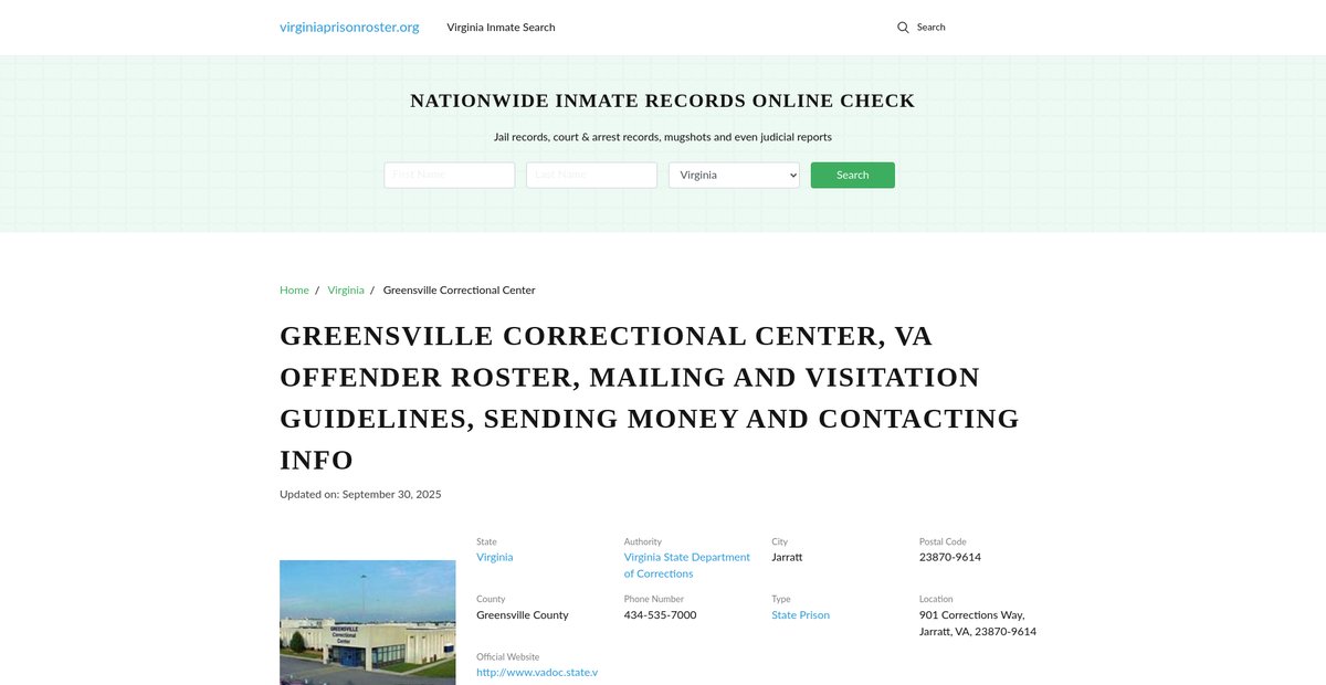 Preview of virginiaprisonroster.org