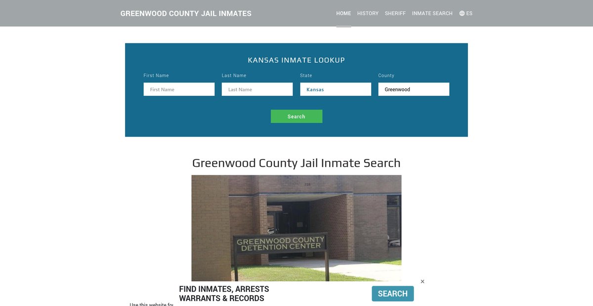 Preview of greenwoodjailroster.org