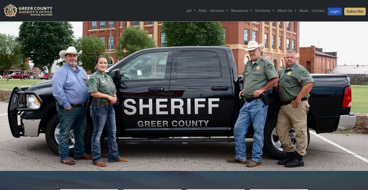 Preview of greercountysheriff.org