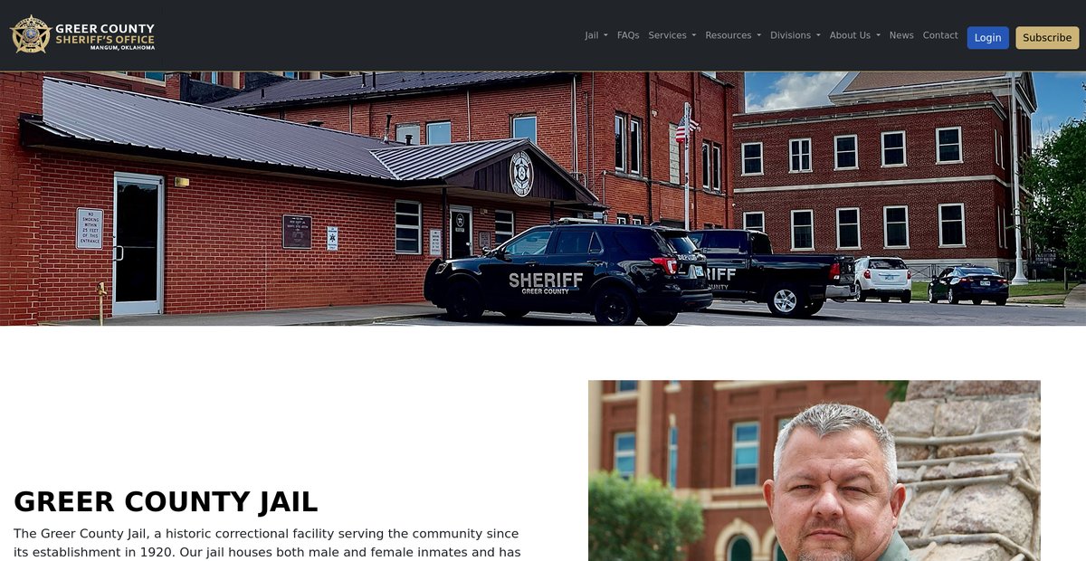 Preview of greercountysheriff.org