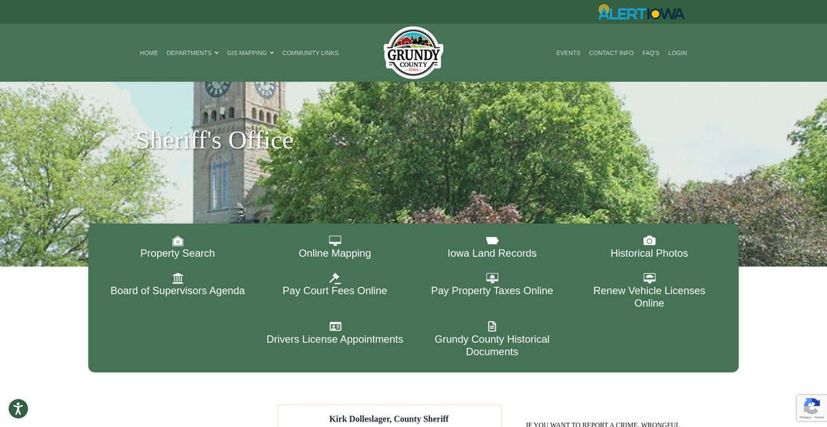 Preview of grundycountyiowa.gov