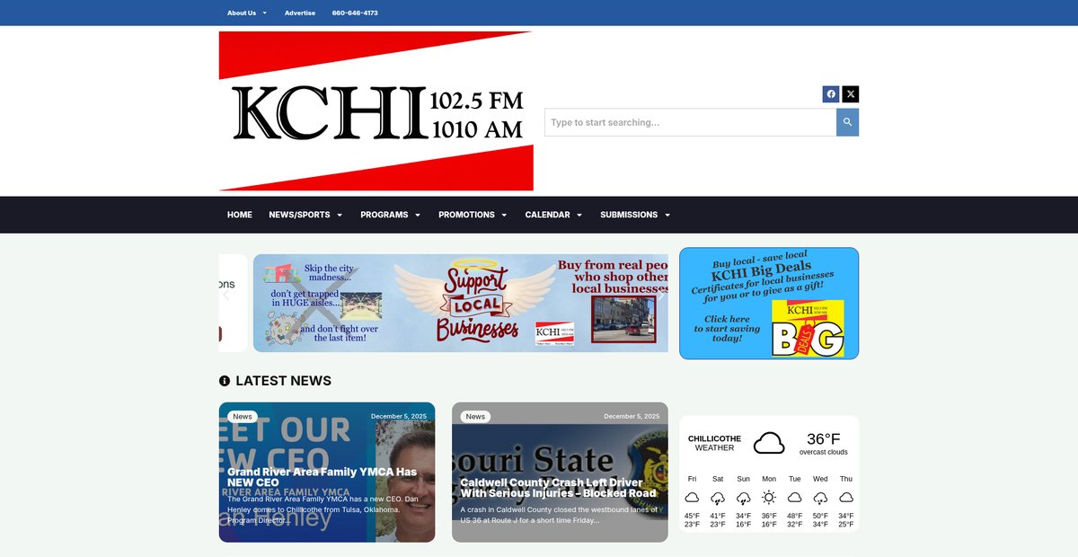 Preview of kchi.com