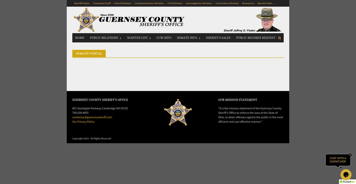 Preview of guernseysheriff.com