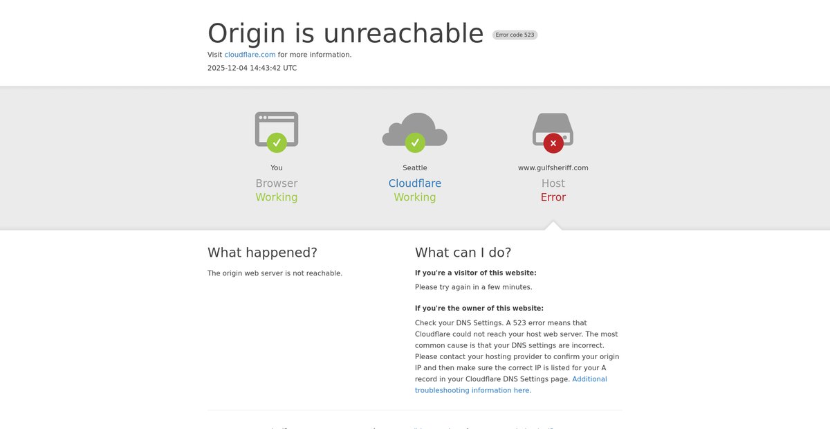 Preview of gulfsheriff.com