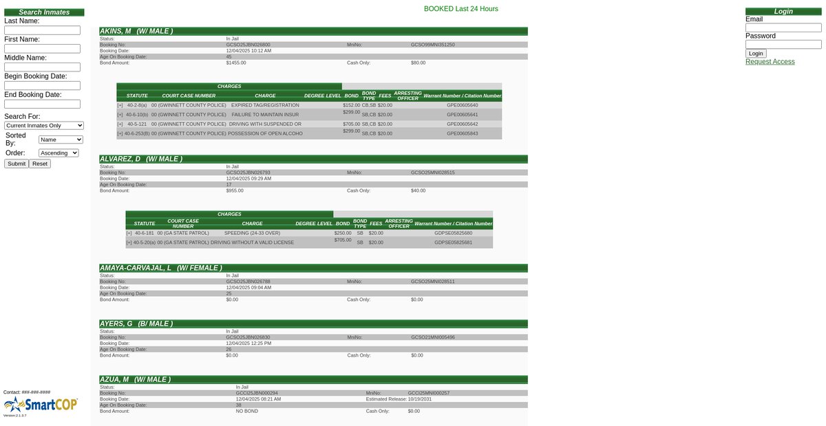 Preview of gwinnettcountysheriff.com
