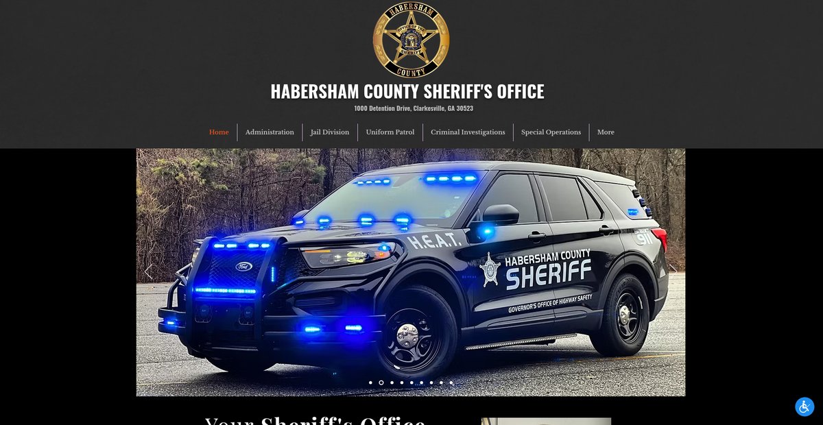 Preview of habershamsheriff.com