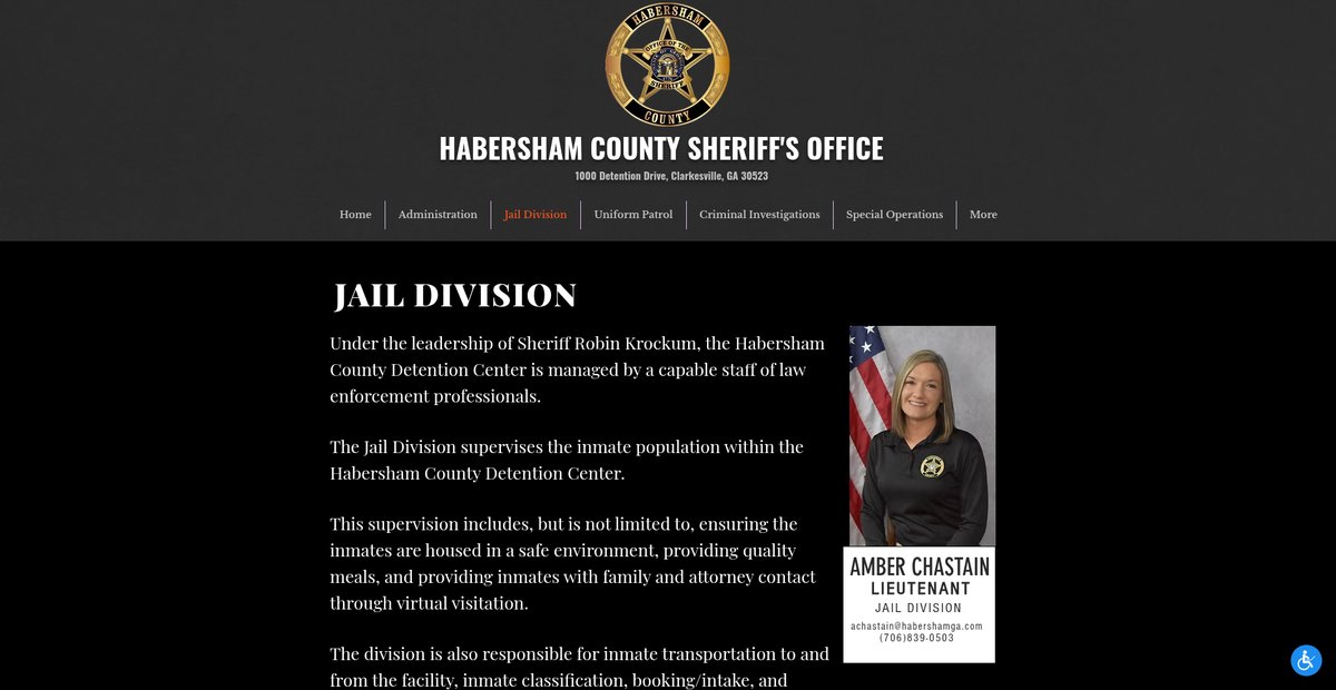 Preview of habershamsheriff.com