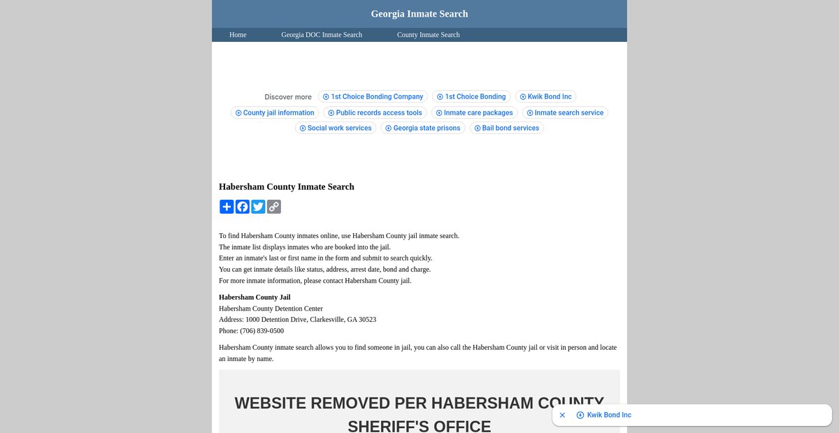 Preview of inmatesearchgeorgia.org