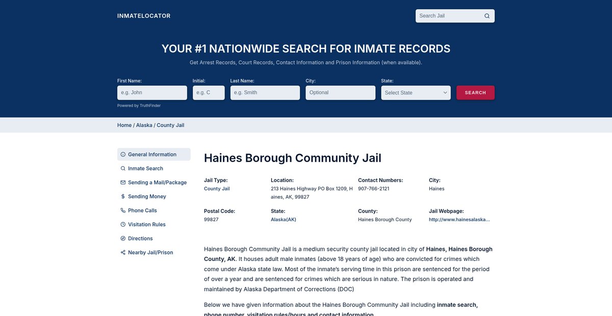 Preview of inmate-locator.org