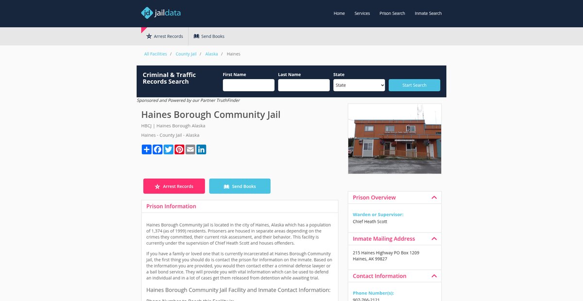 Preview of jaildata.com