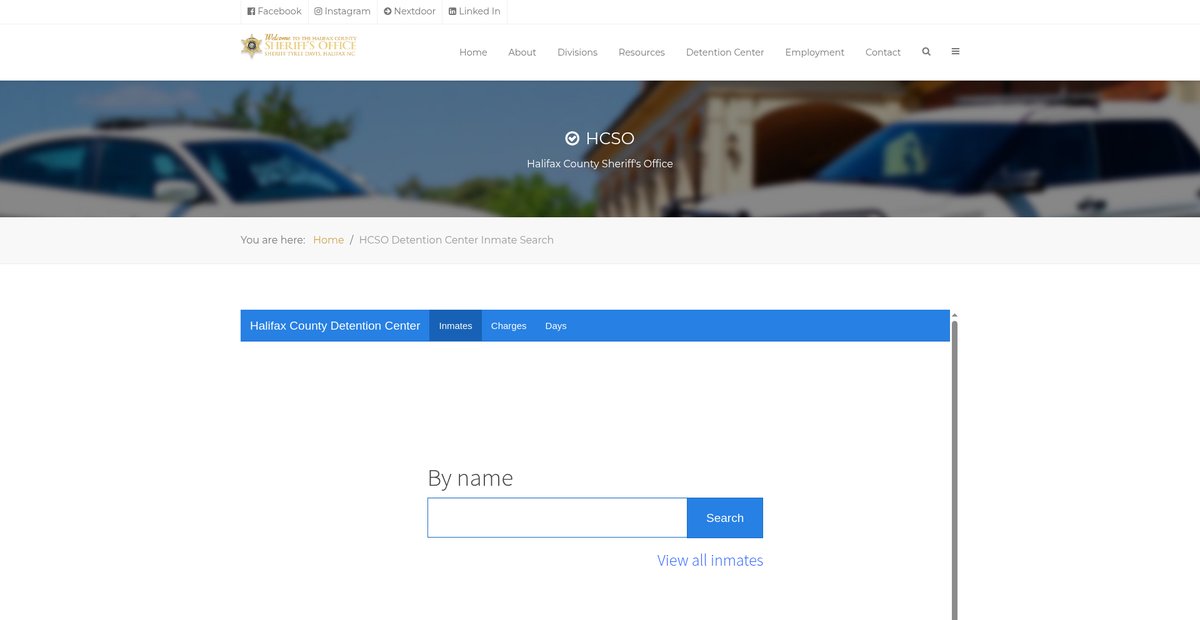 Preview of halifaxncsheriff.com