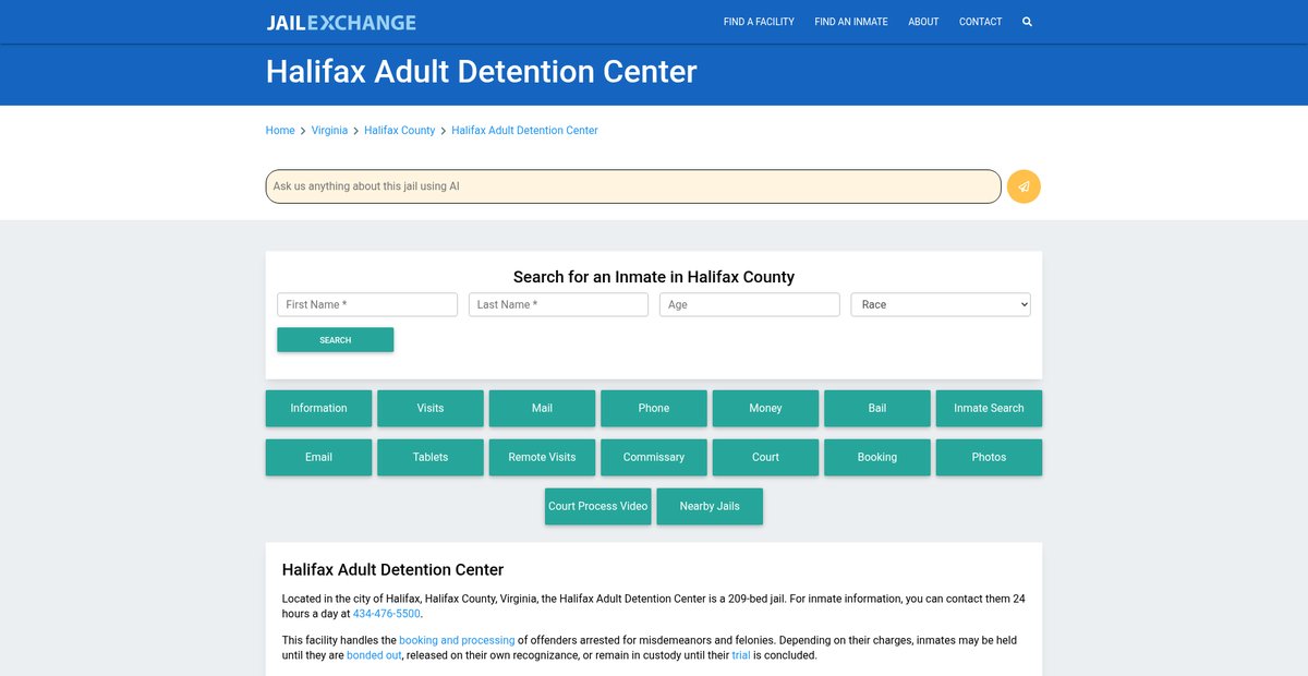 Preview of jailexchange.com