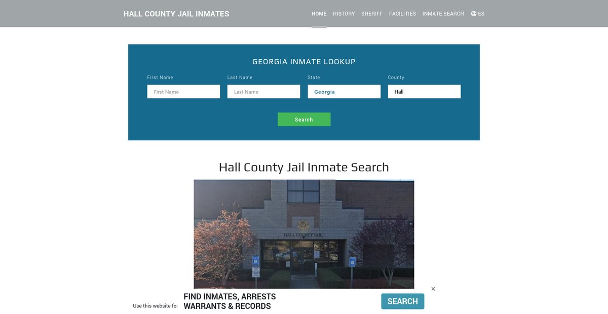 Preview of halljailroster.org