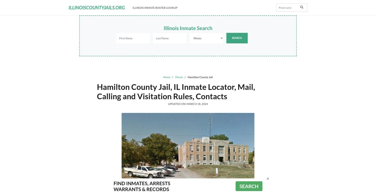 Preview of illinoiscountyjails.org