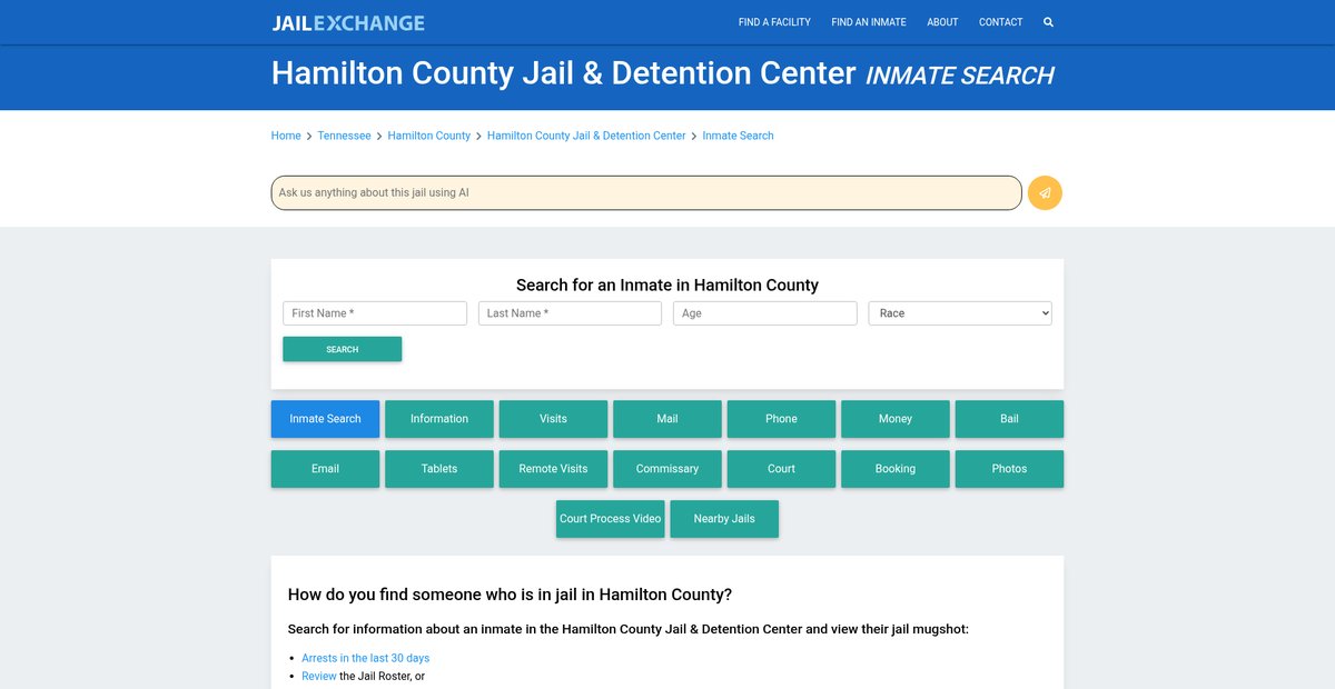 Preview of jailexchange.com