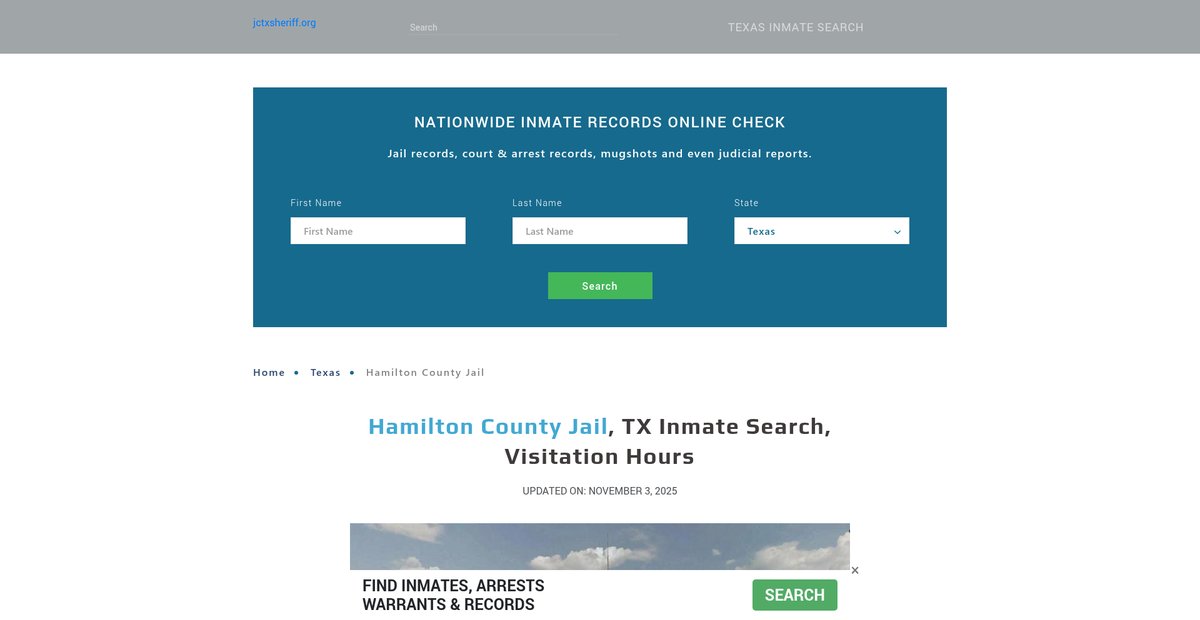 Preview of jctxsheriff.org