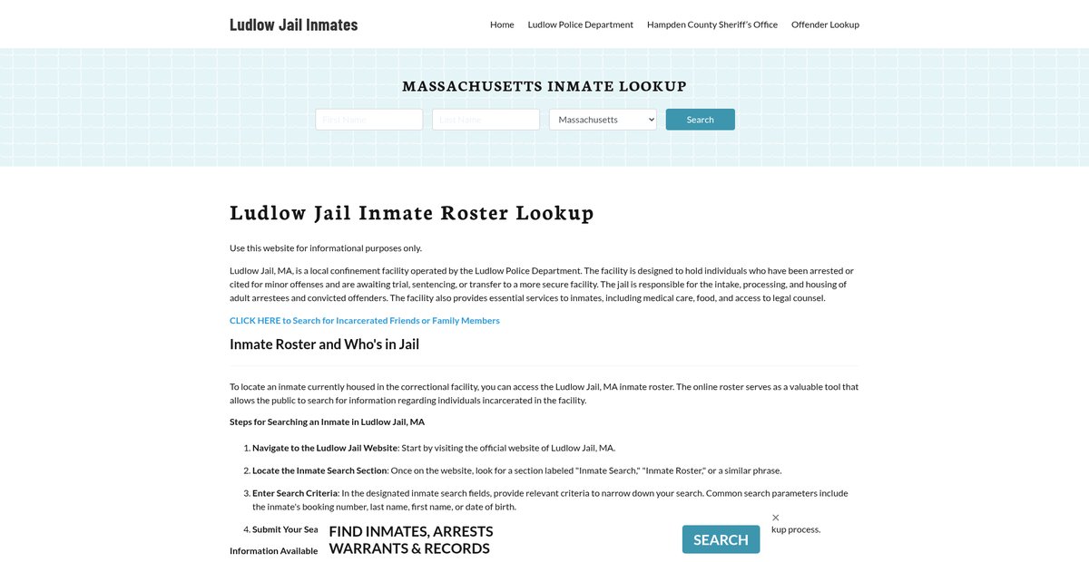 Preview of ludlowjail.org