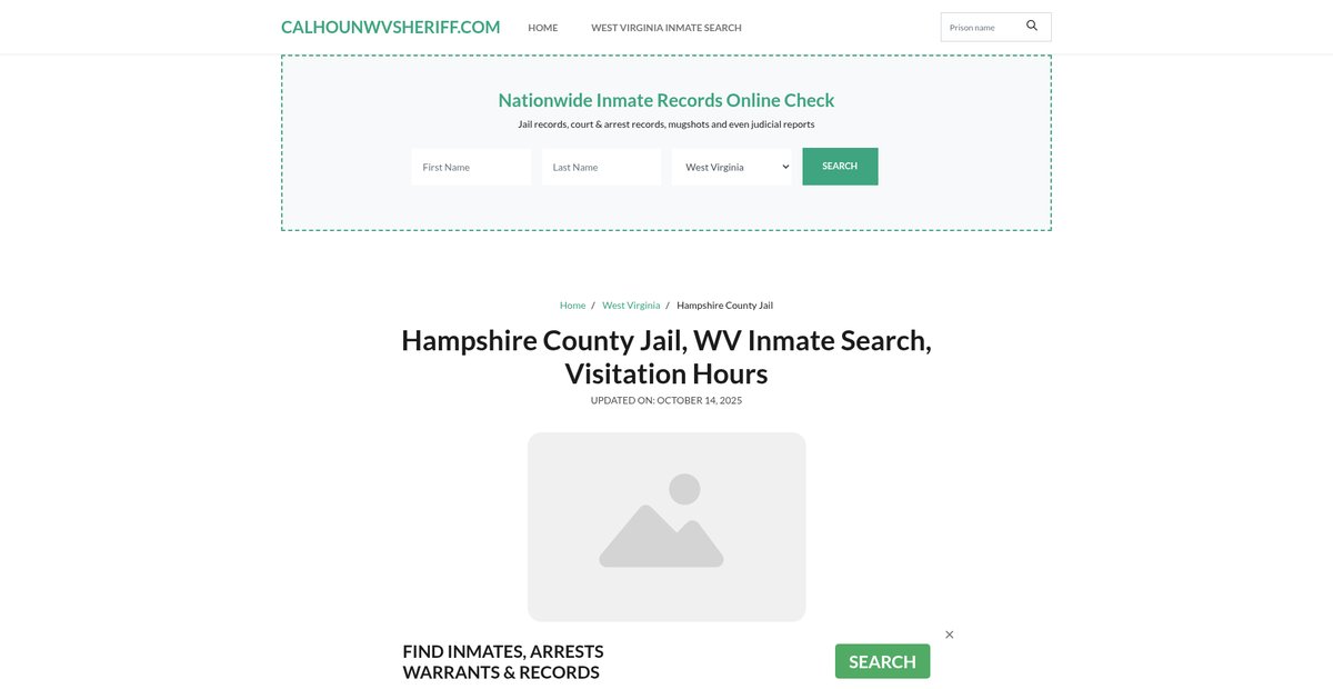 Preview of calhounwvsheriff.com