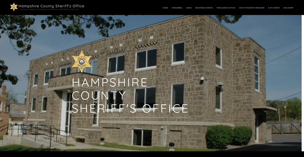 Preview of hampshirecountysheriffwv.com