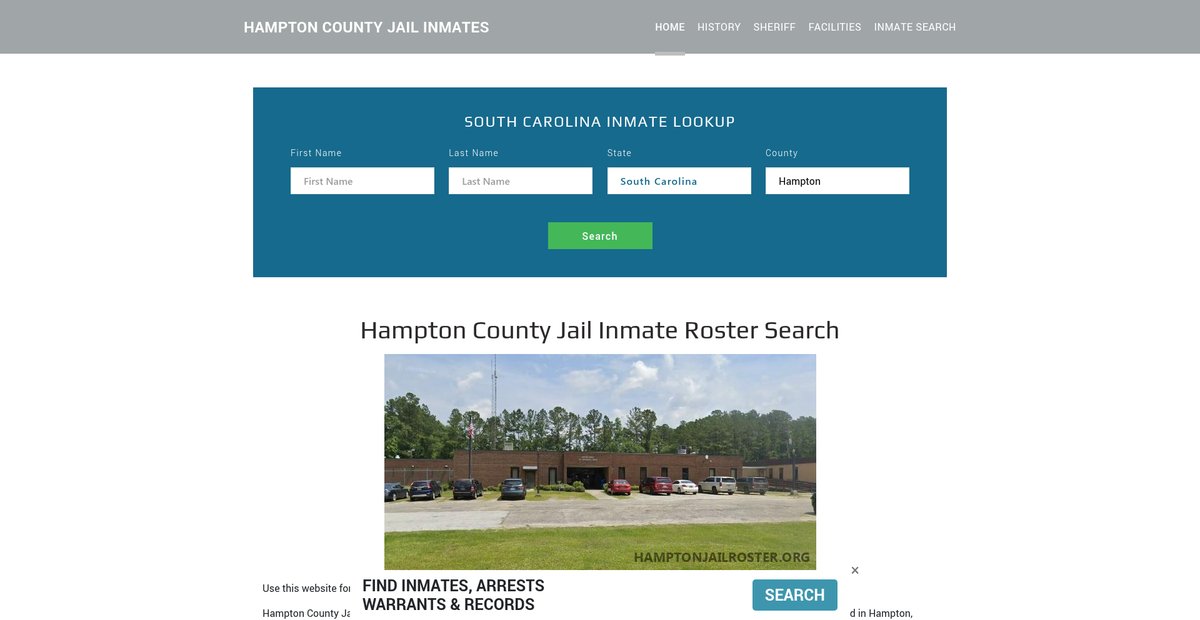 Preview of hamptonjailroster.org