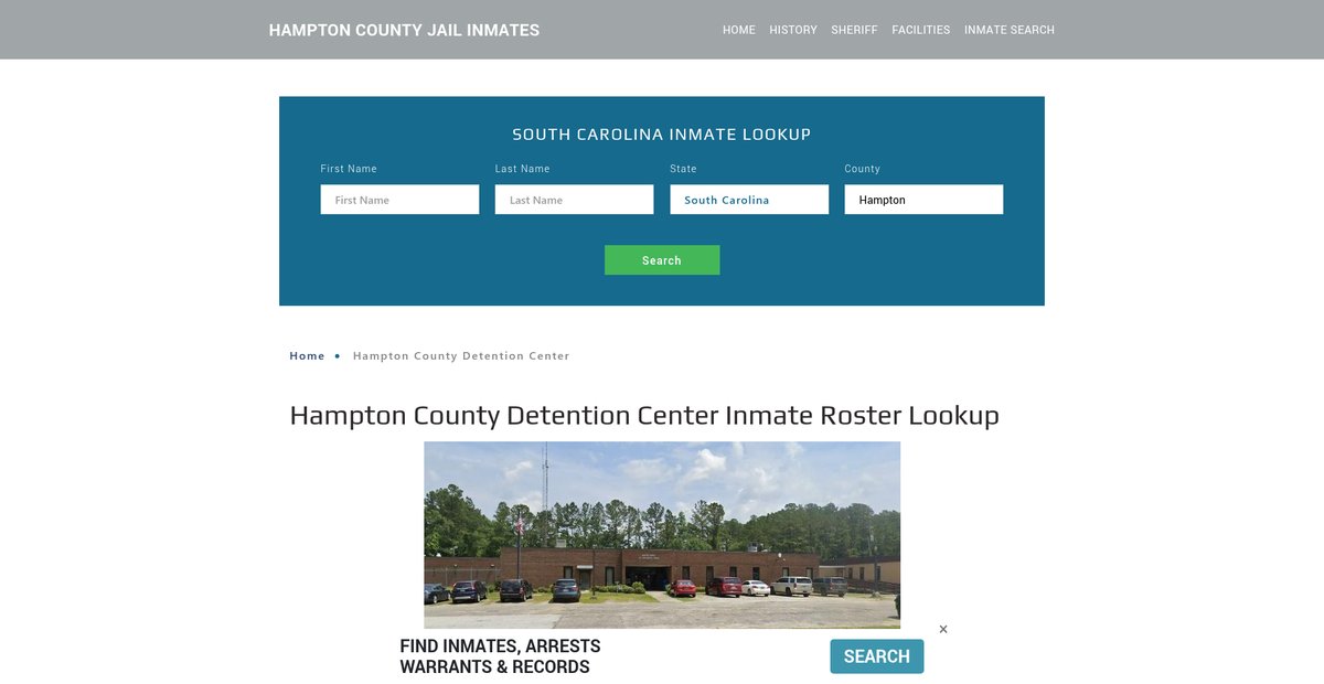 Preview of hamptonjailroster.org