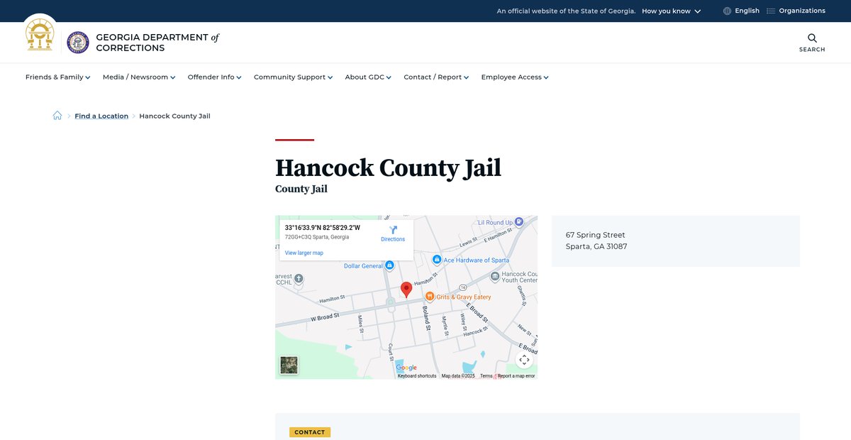 Preview of gdc.georgia.gov