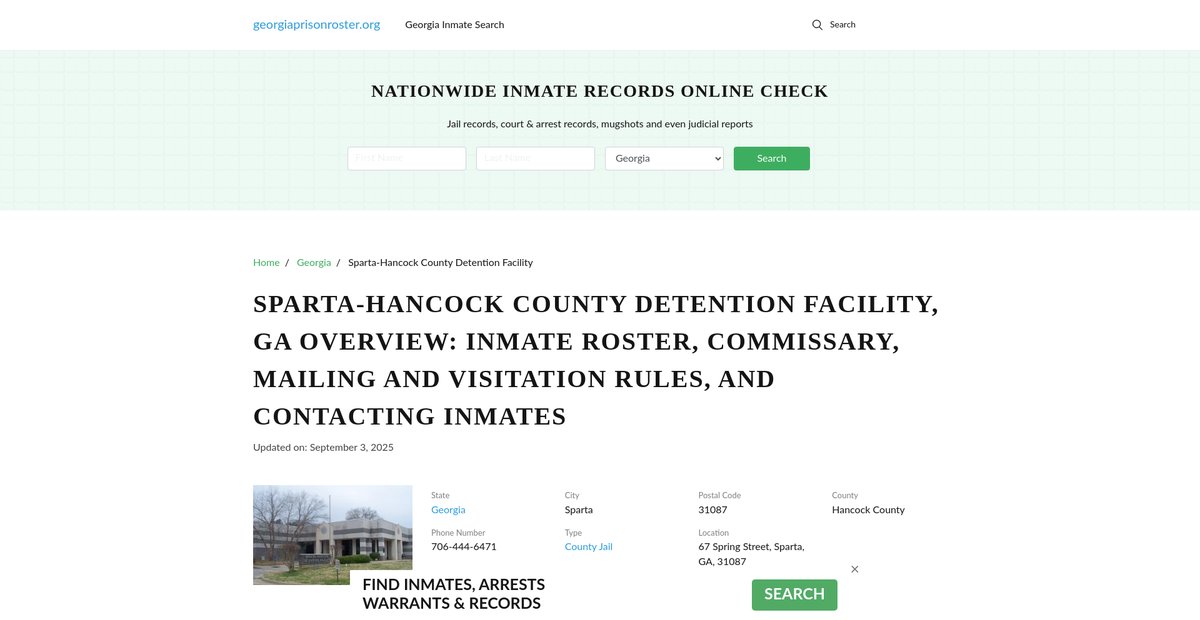 Preview of georgiaprisonroster.org