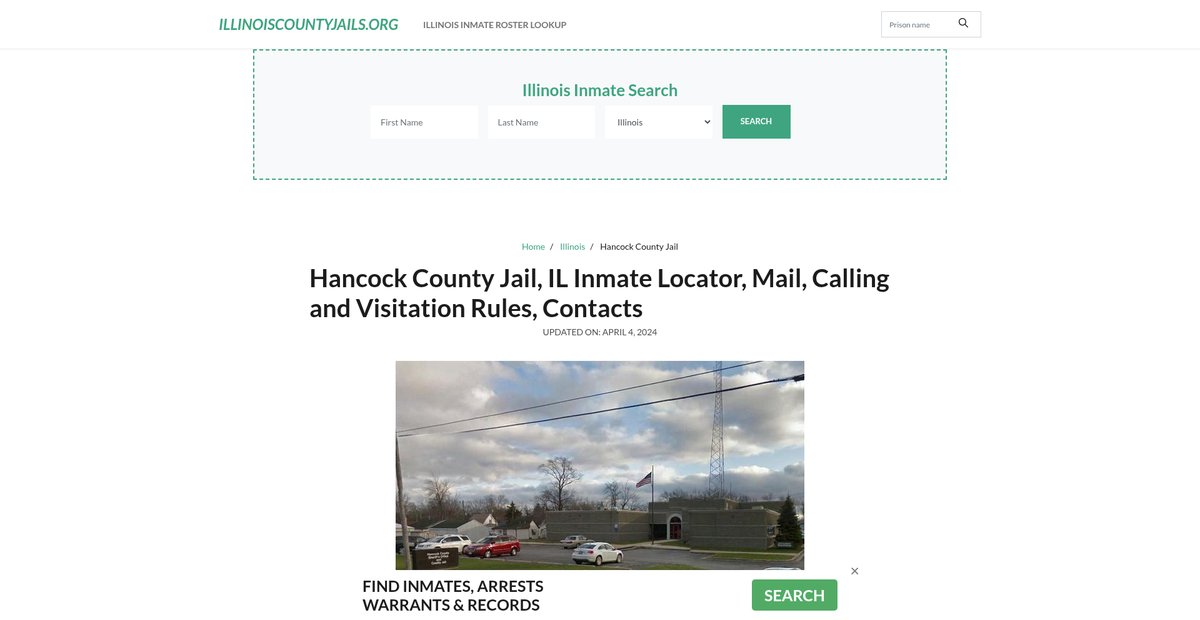 Preview of illinoiscountyjails.org