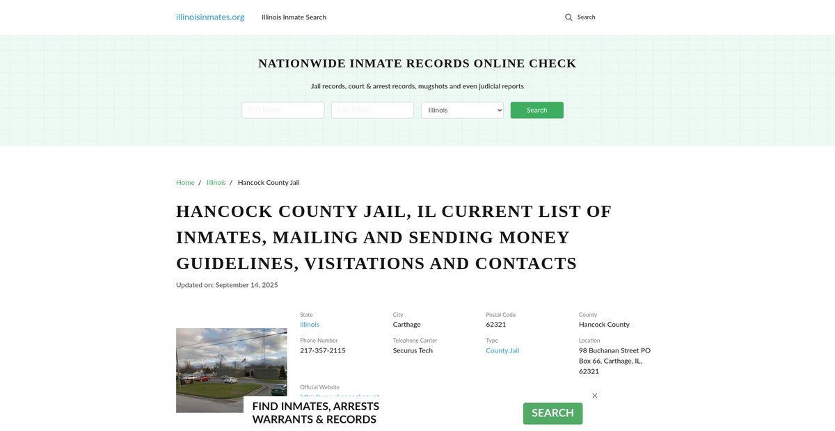 Preview of illinoisinmates.org