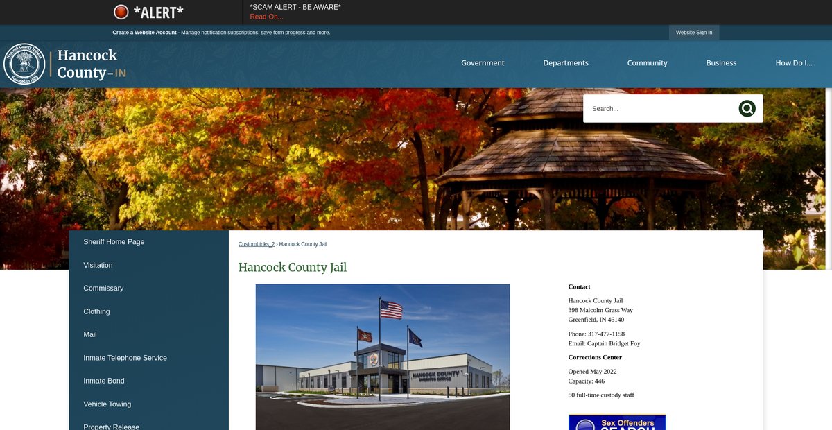 Preview of hancockin.gov