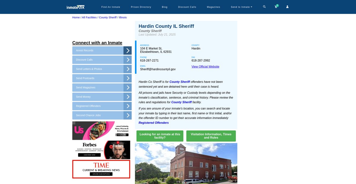 Preview of inmateaid.com