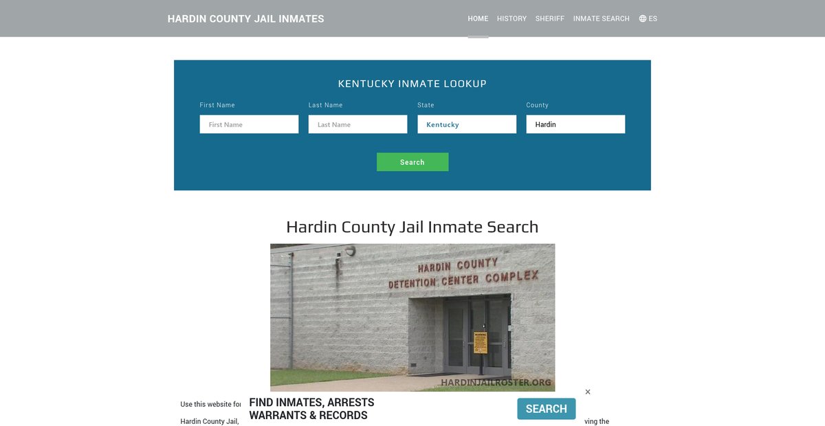 Preview of hardinjailroster.org