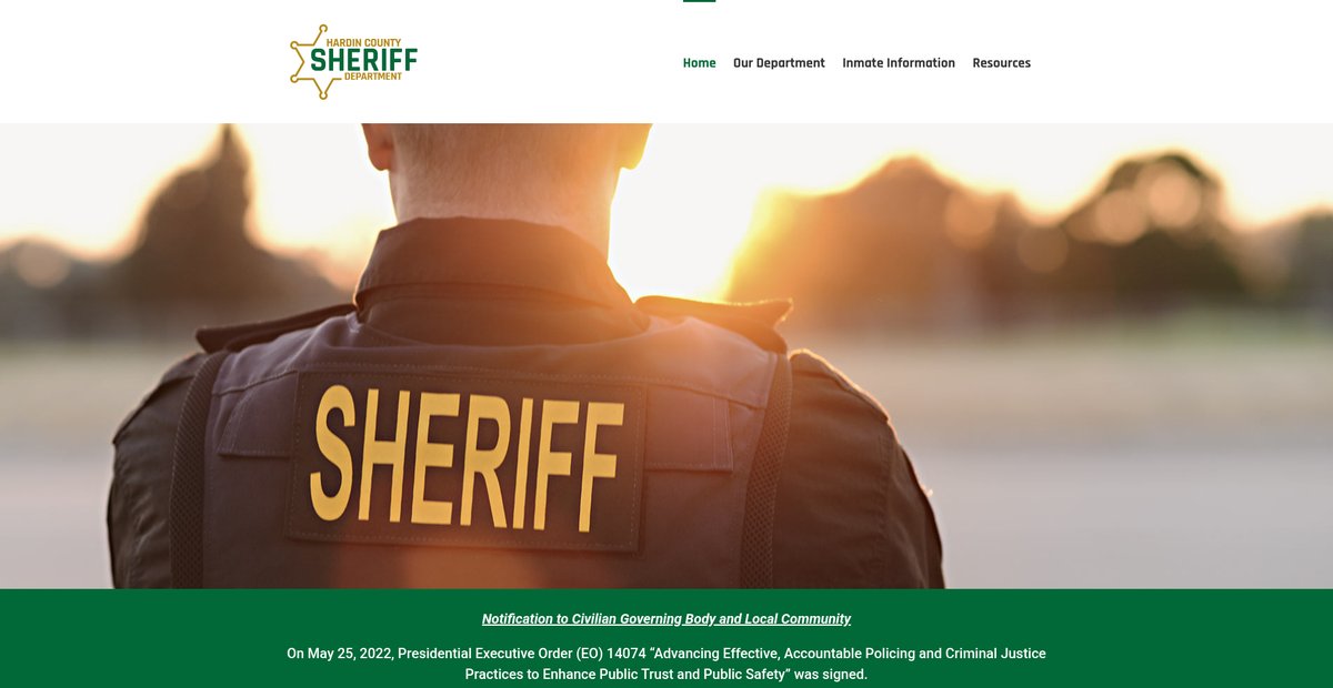 Preview of hardincosheriff.com