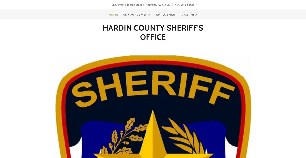 Preview of hardincountysheriff.com