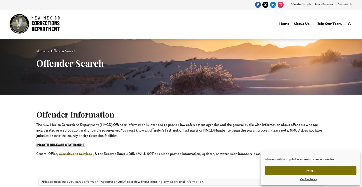 Preview of cd.nm.gov