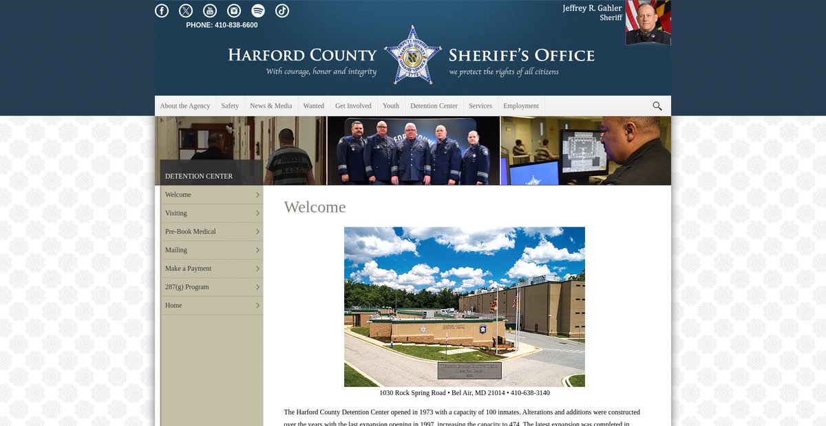 Preview of harfordsheriff.org