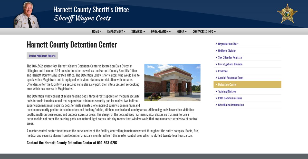 Preview of harnettsheriff.com