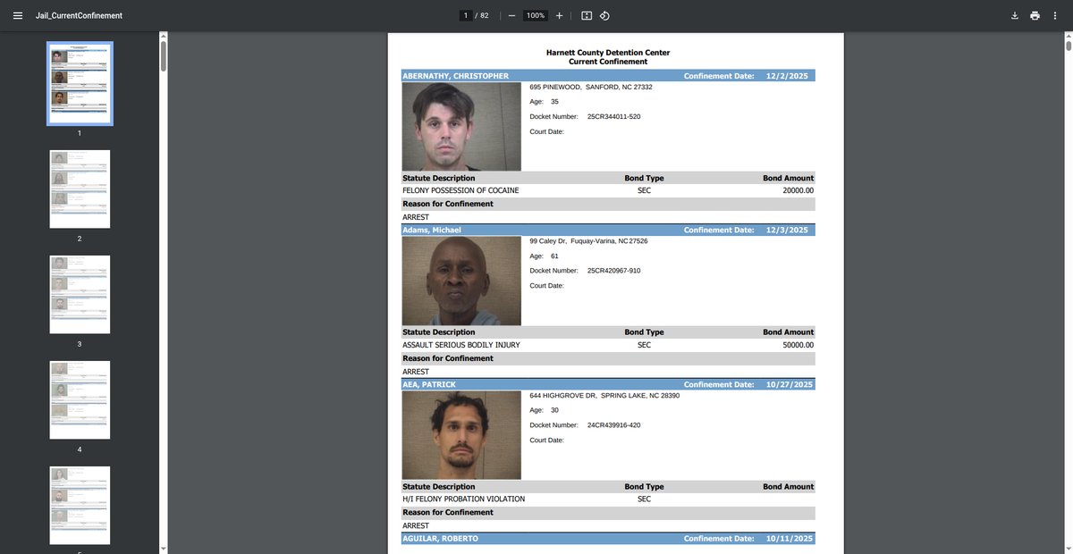 Preview of harnettsheriff.com