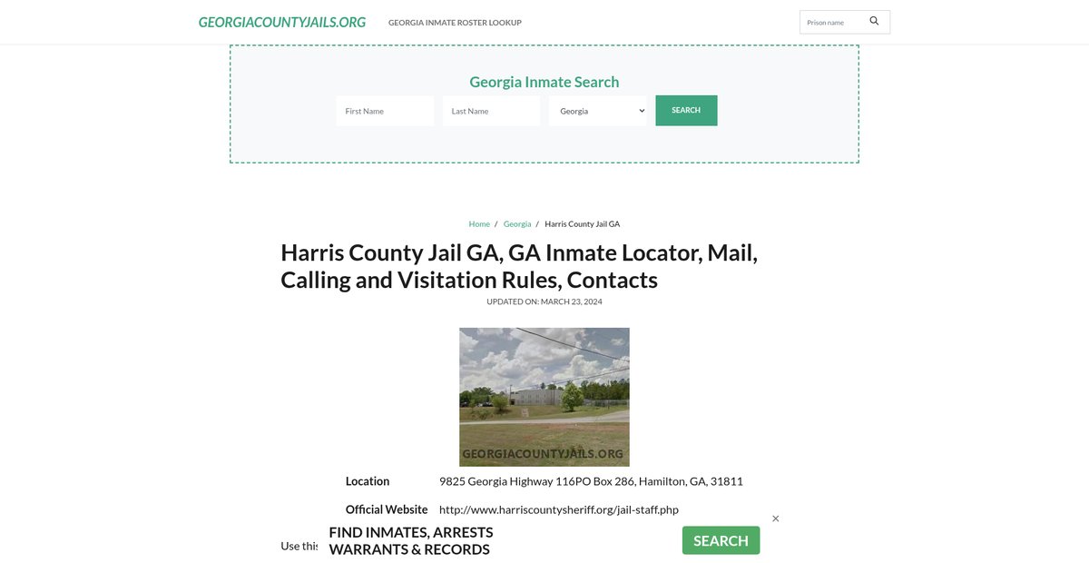 Preview of georgiacountyjails.org