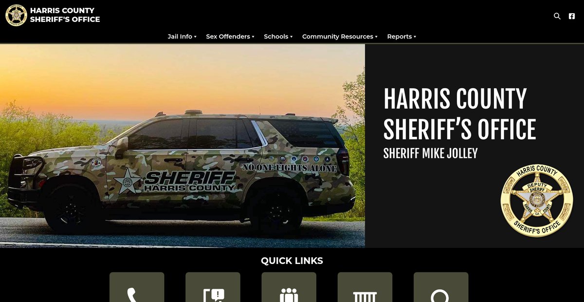 Preview of harriscountysheriff.org