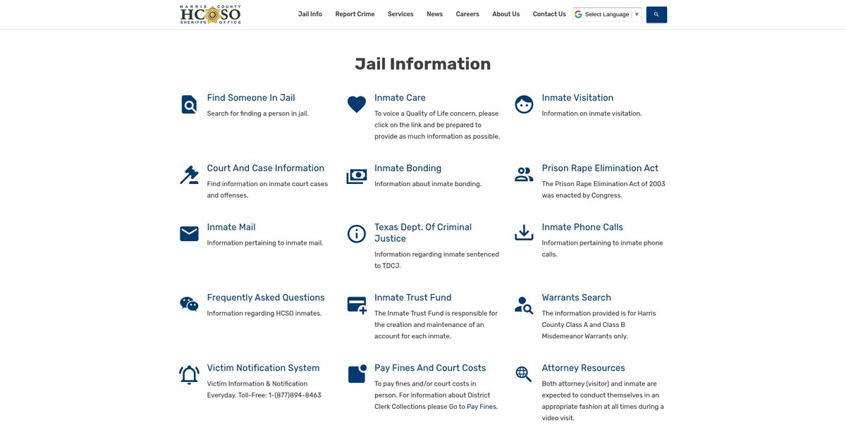 Preview of harriscountyso.org
