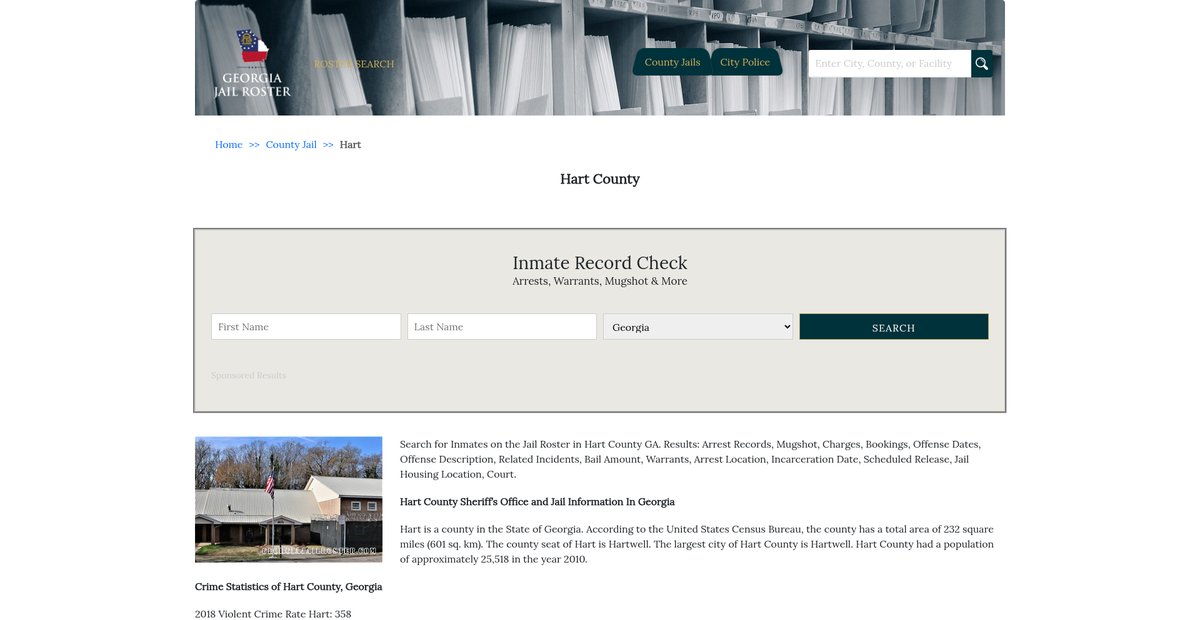 Preview of georgiajailroster.com