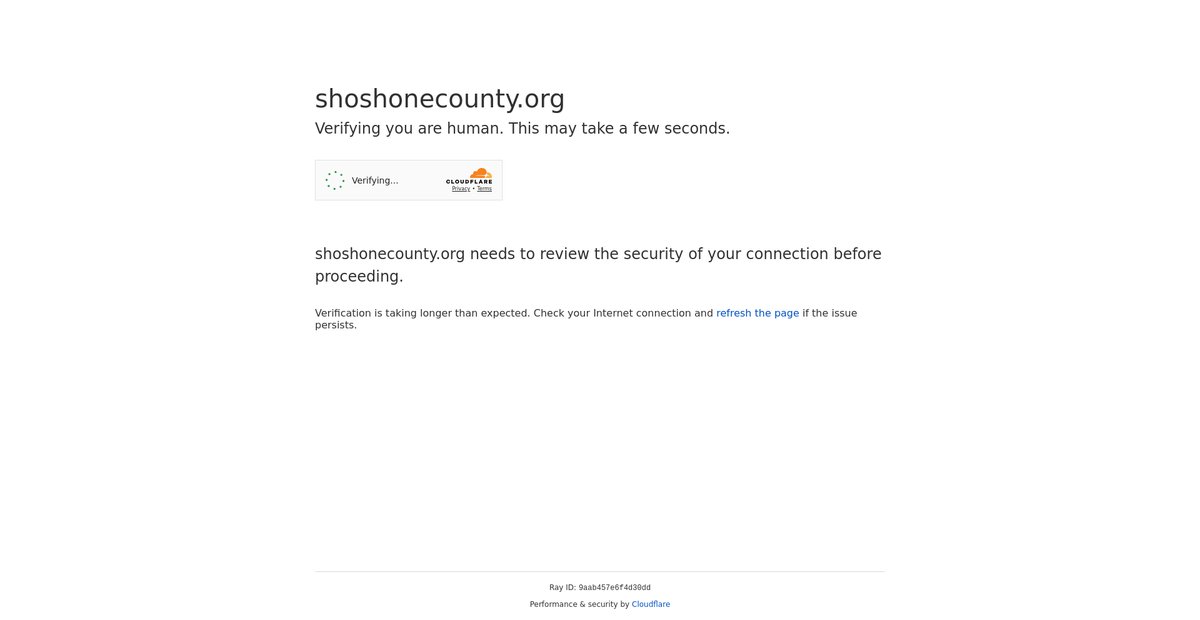 Preview of shoshonecounty.org