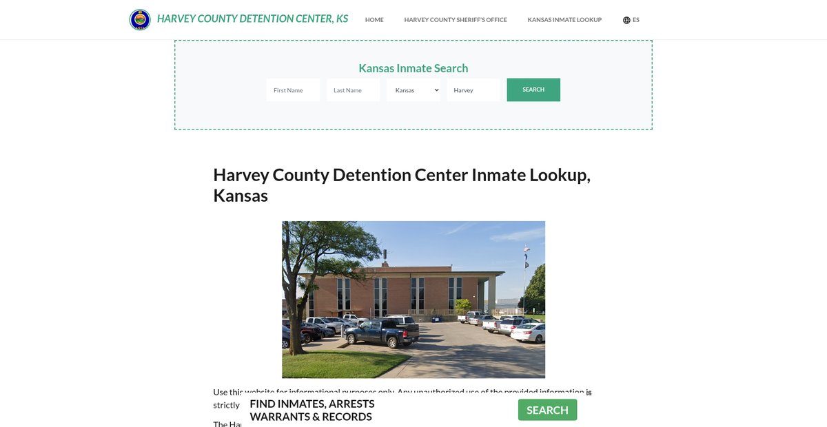 Preview of harveycountydetentionks.org