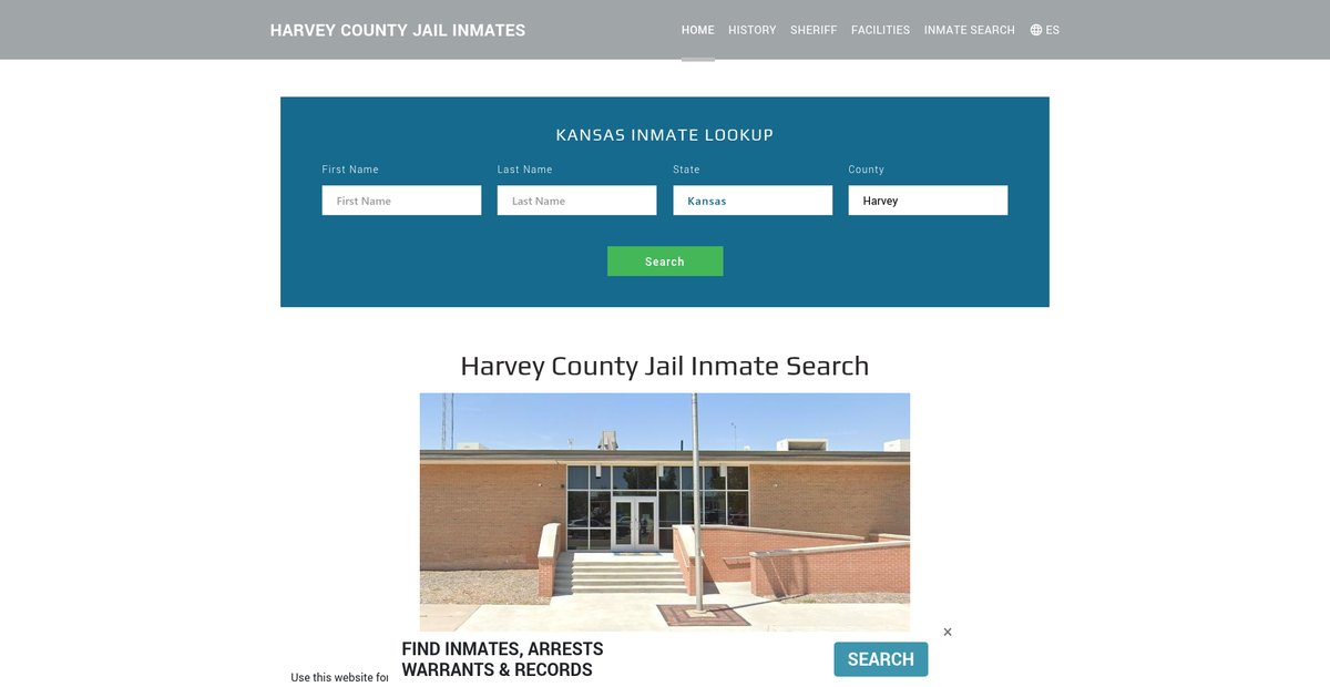 Preview of harveyjailroster.org
